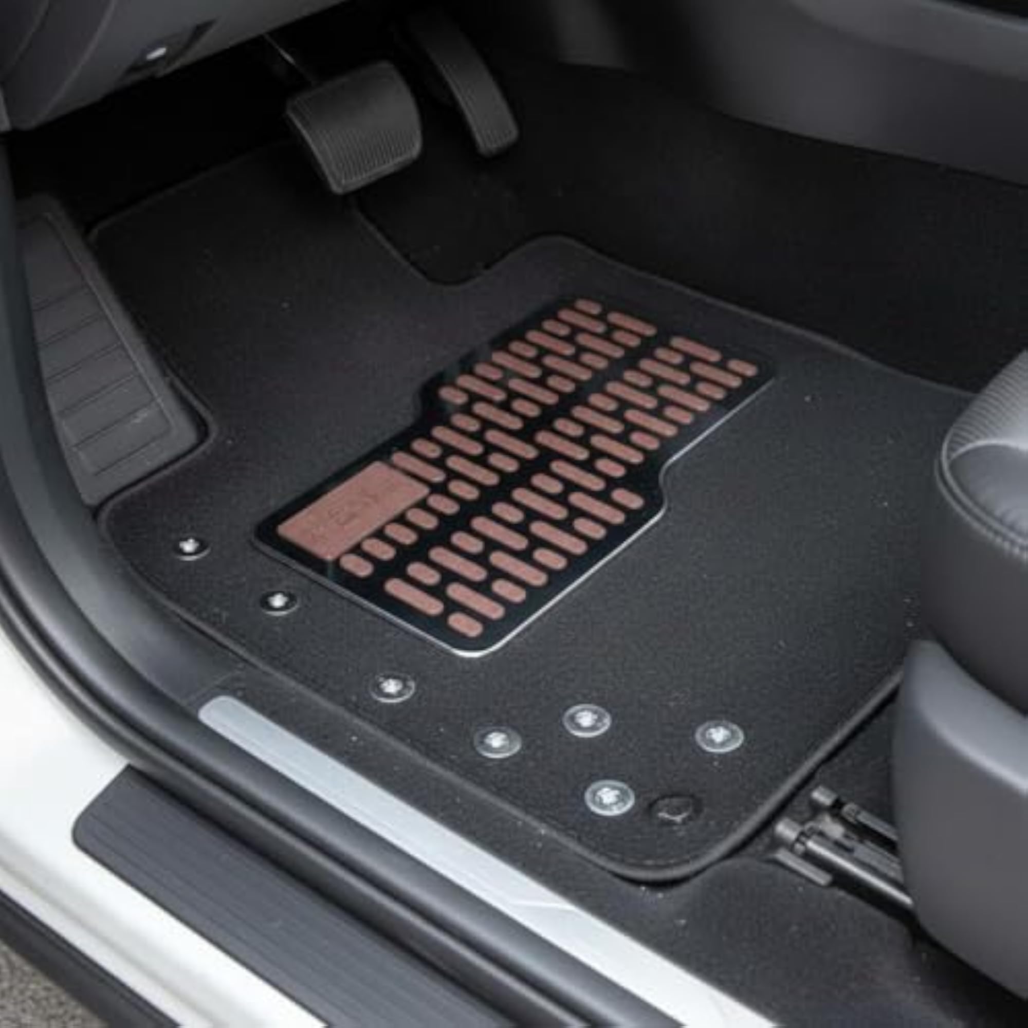Wear-Resistant Stainless Steel Floor Mat Guard